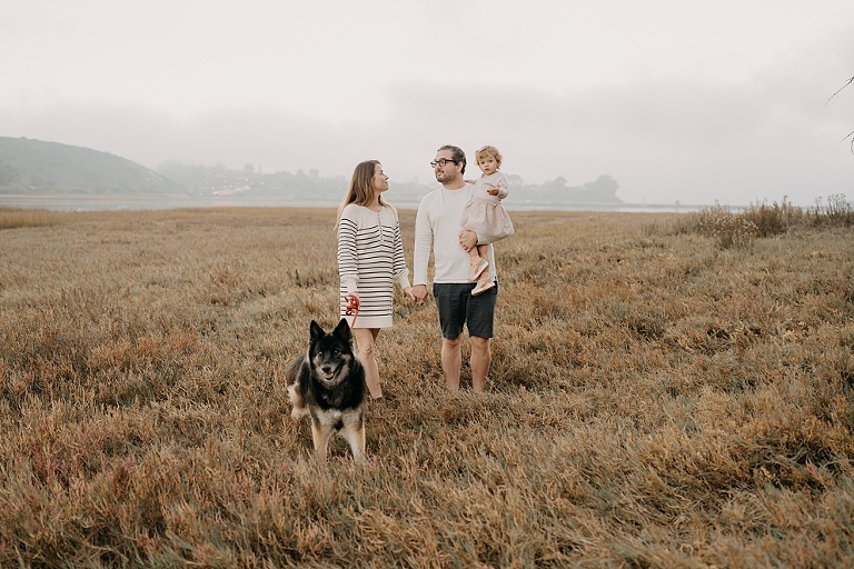 Carlsbad Lagoon Family Fall Photoshoot