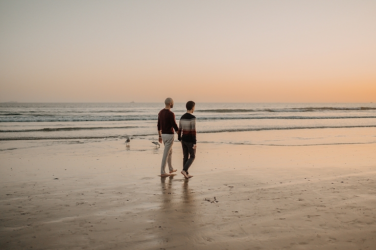Coronado Beach Sunset Engagement Shoot
