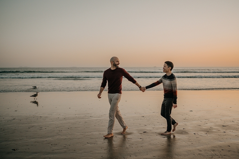 Coronado Beach Sunset Engagement Shoot