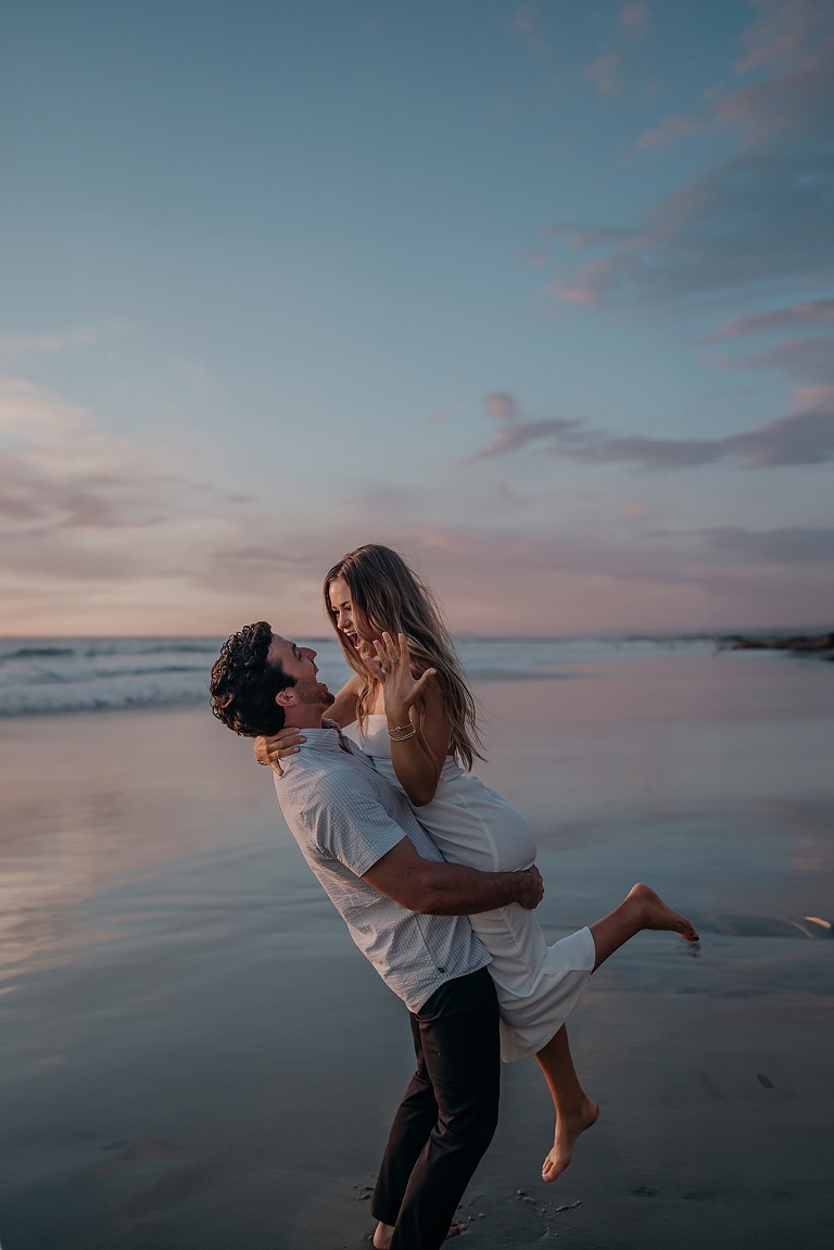 Del Mar Proposal Photoshoot
