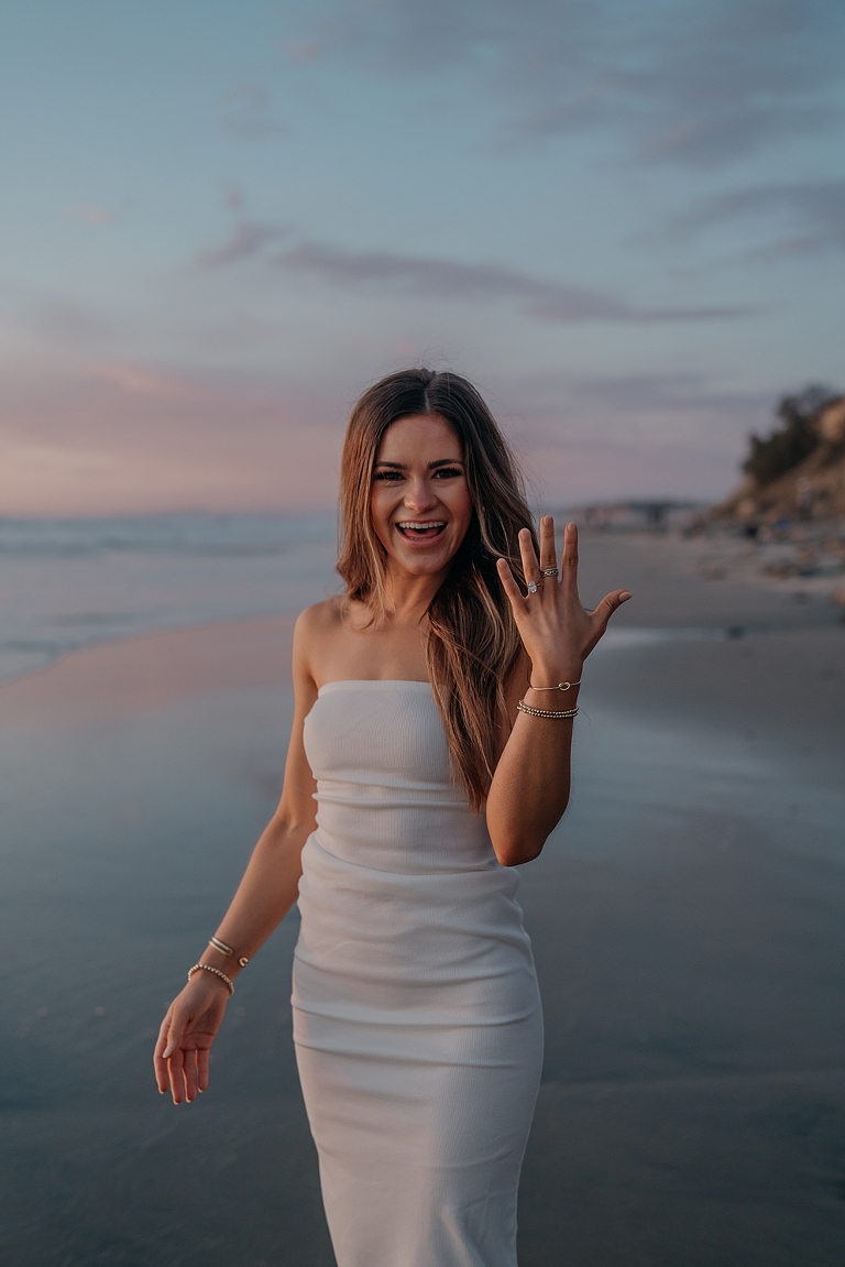 Del Mar Proposal Photoshoot