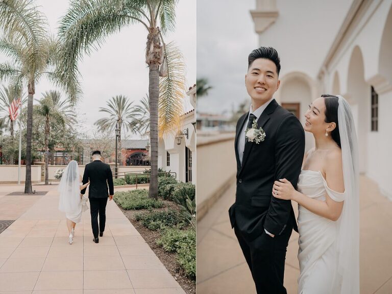 Laguna Hills Civic Center Wedding Photographer Portrait Pose