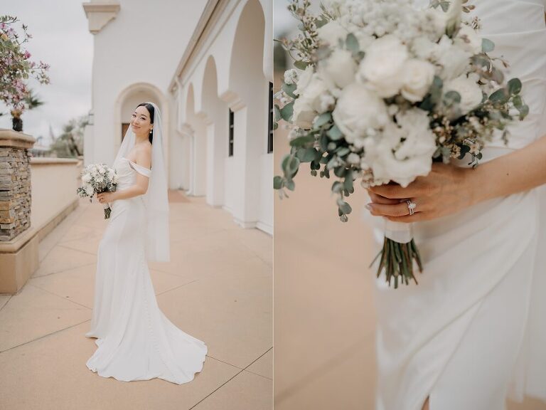 Laguna Hills Civic Center Wedding Photographer Portrait Pose