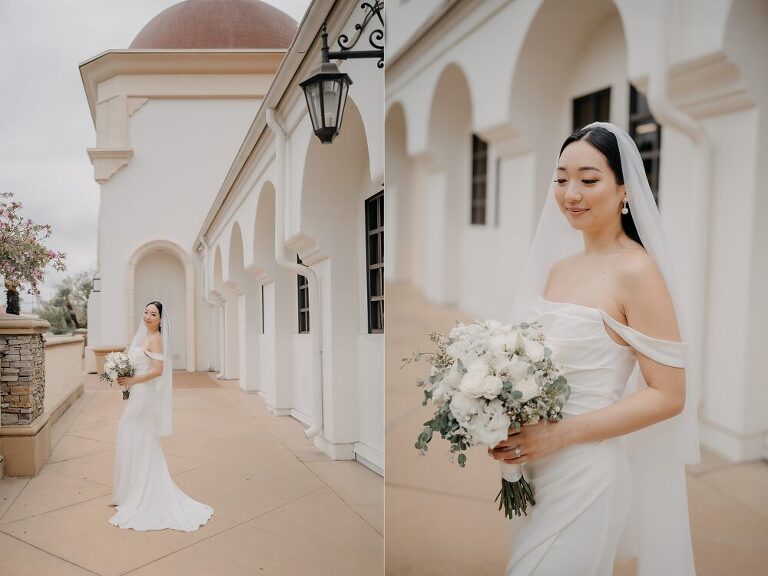 Laguna Hills Civic Center Wedding Photographer Portrait Pose