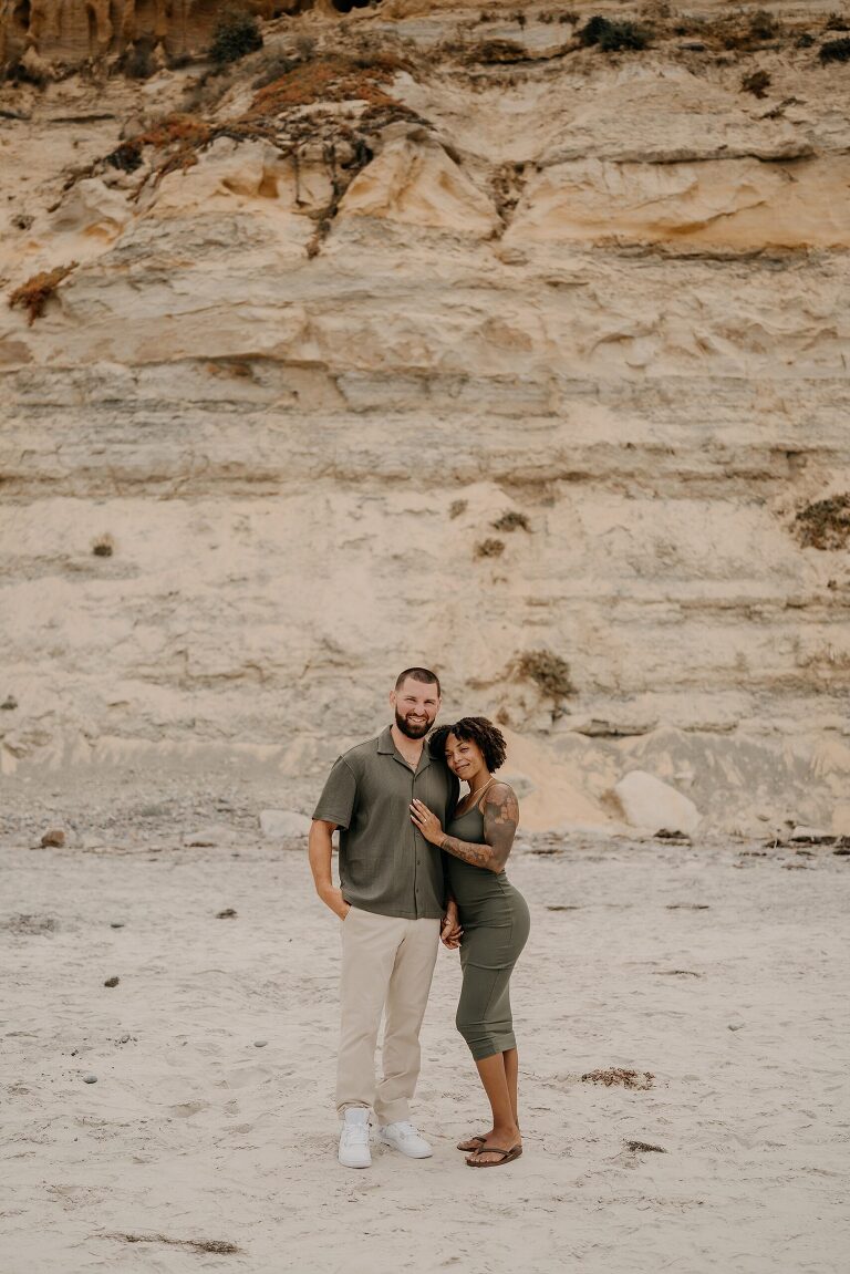 Torrey Pines Beach Engagement Shoot