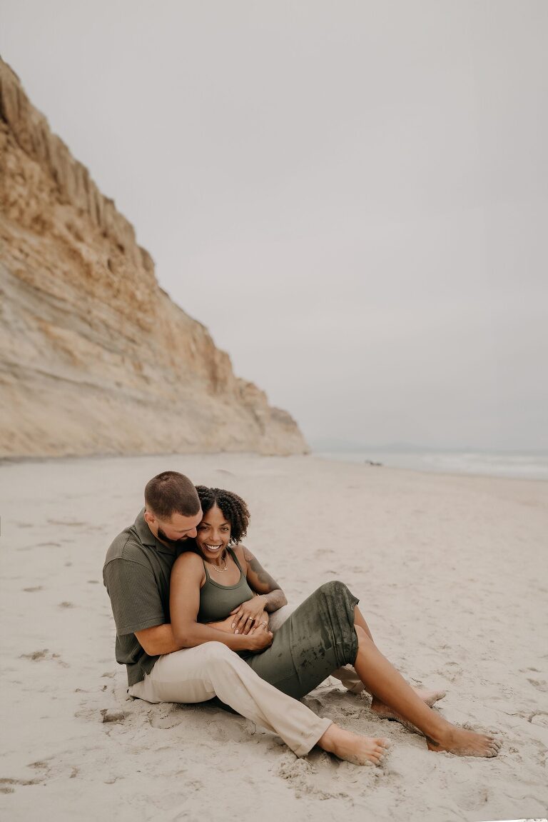 Torrey Pines Beach Engagement Shoot