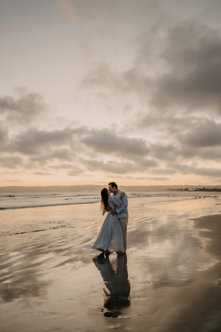 Coronado Beach Proposal Photoshoot